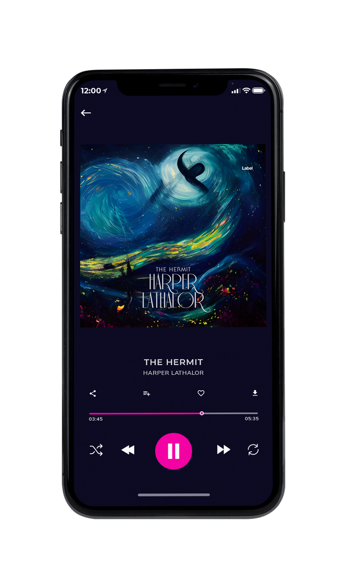 Tablet view of Premade Contemporary Music Book Cover - Big Stone #22605 | AlbumArtZone*