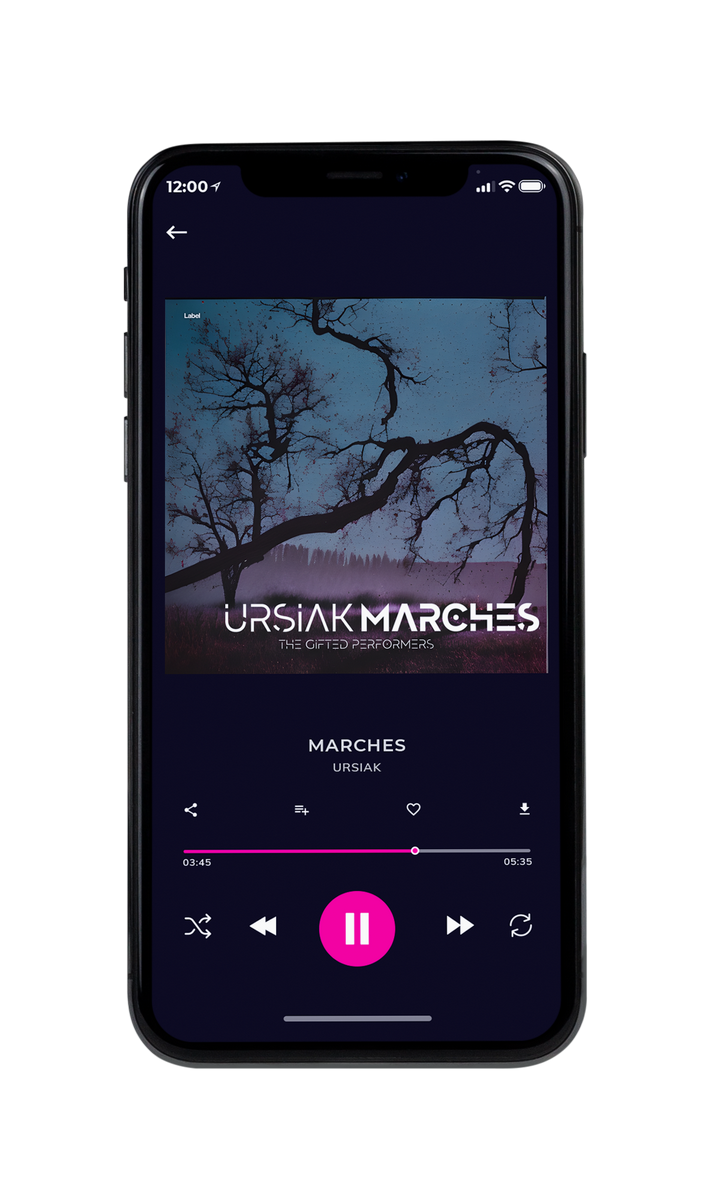 Tablet view of Premade Indie & Folk Music Album Cover - Comet #22630 | AlbumArtZone*