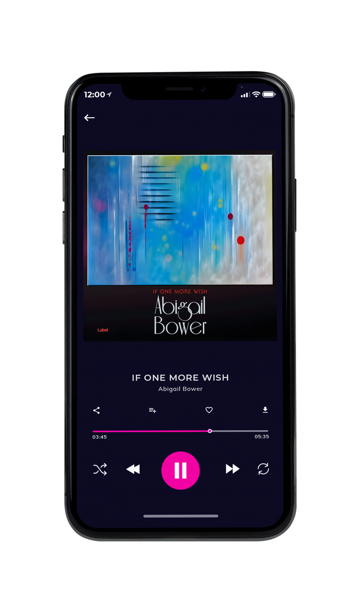 Tablet view of Premade Contemporary Music Album Cover - Hippie Blue #22637 | AlbumArtZone*