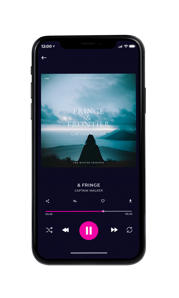 Tablet view of Premade Country & Acoustic Album Cover - Bali Hai #22642 | AlbumArtZone*