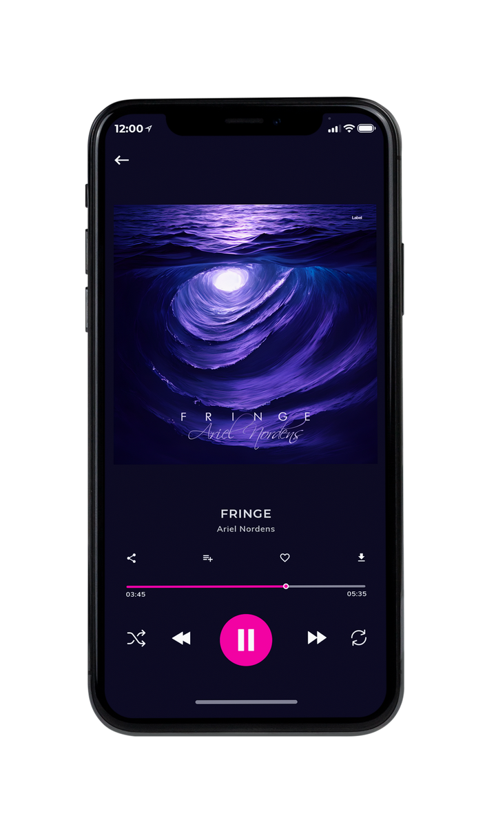 Tablet view of Premade EDM, House & Dub Album Cover - Violet #22688 | AlbumArtZone*