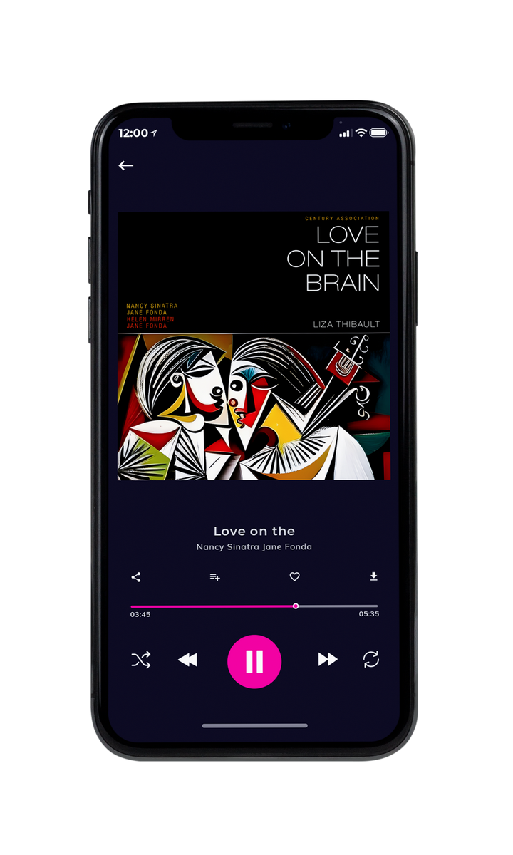 Tablet view of Premade Contemporary Music Album Cover - Night Rider #22697 | AlbumArtZone*