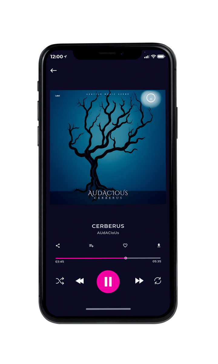 Tablet view of Premade Heavy Metal & Gothic Metal Album Cover - Chathams Blue #22734 | AlbumArtZone*