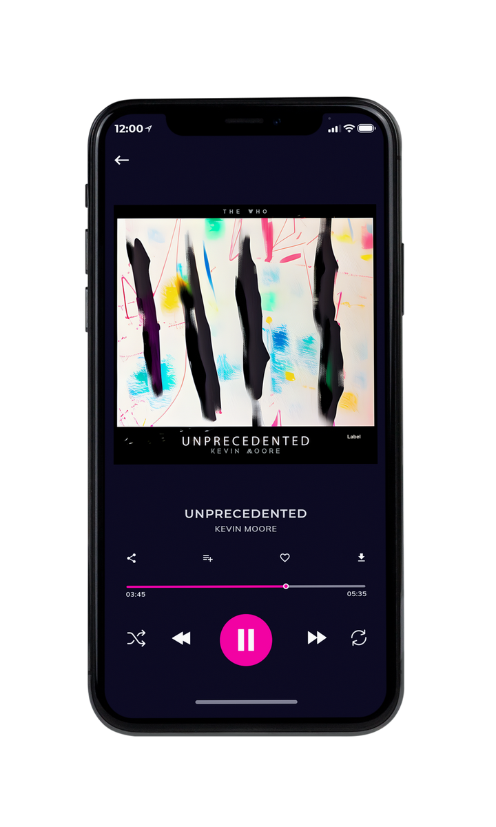 Tablet view of Premade Rock,Punk & Alternative Album Cover - White Rock #22747 | AlbumArtZone*