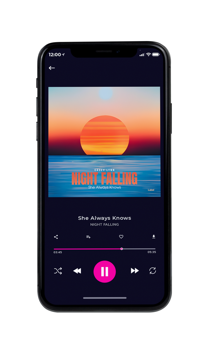 Tablet view of Premade Pop Album Cover - Moon Mist #22795 | AlbumArtZone*