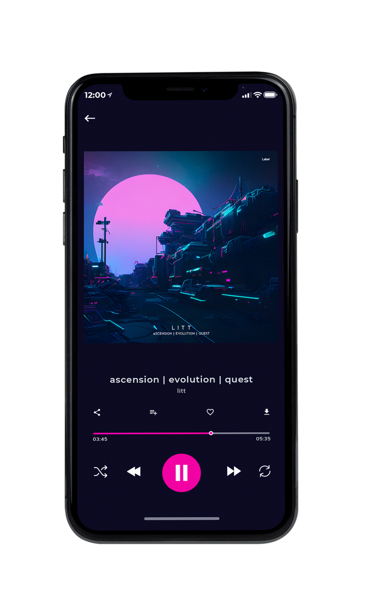 Tablet view of Premade EDM, House & Dub Album Cover - Lavender #22801 | AlbumArtZone*