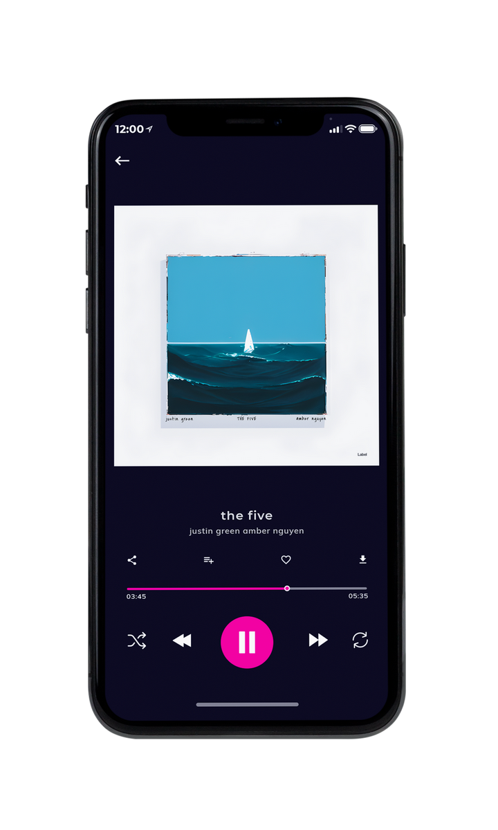 Tablet view of Premade Pop Album Cover - Blue Dianne #22814 | AlbumArtZone*