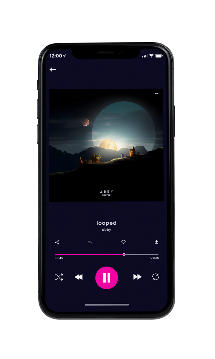 Tablet view of Premade EDM, House & Dub Album Cover - Black #22867 | AlbumArtZone*