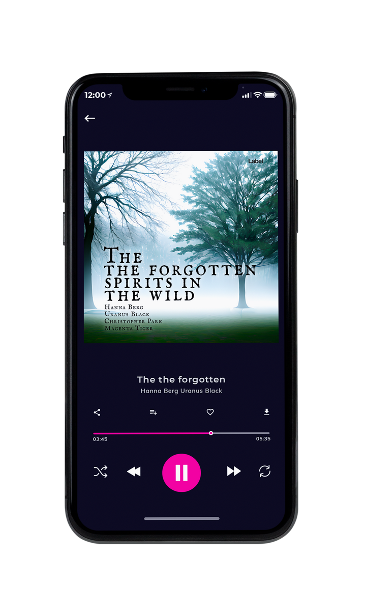 Tablet view of Premade Contemporary Music Album Cover - Jungle Mist #22870 | AlbumArtZone*