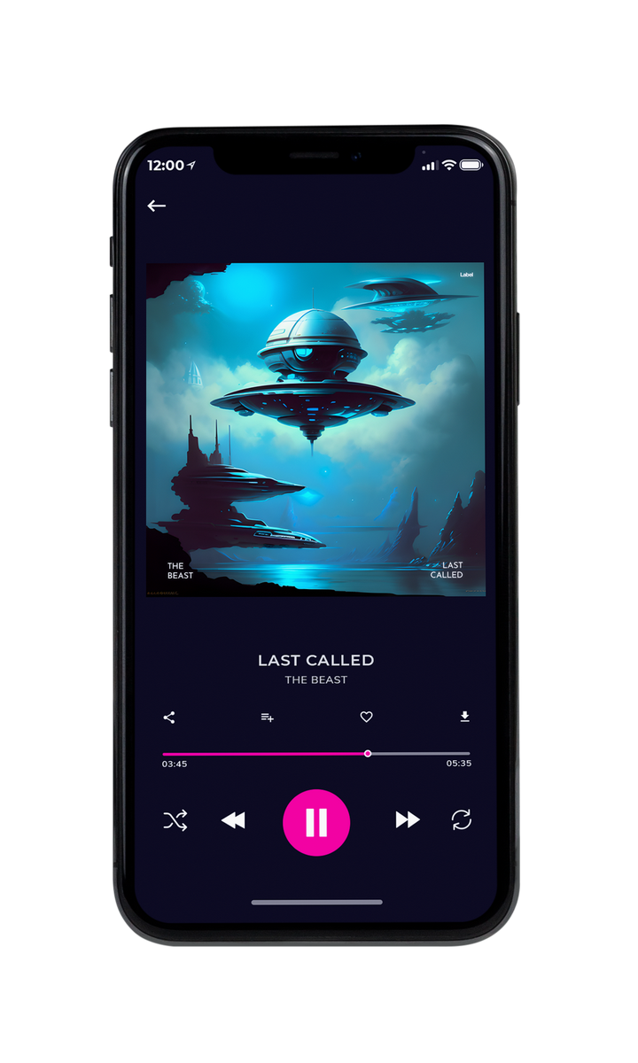 Tablet view of Premade Dance & House Album Cover - Bismark #22931 | AlbumArtZone*