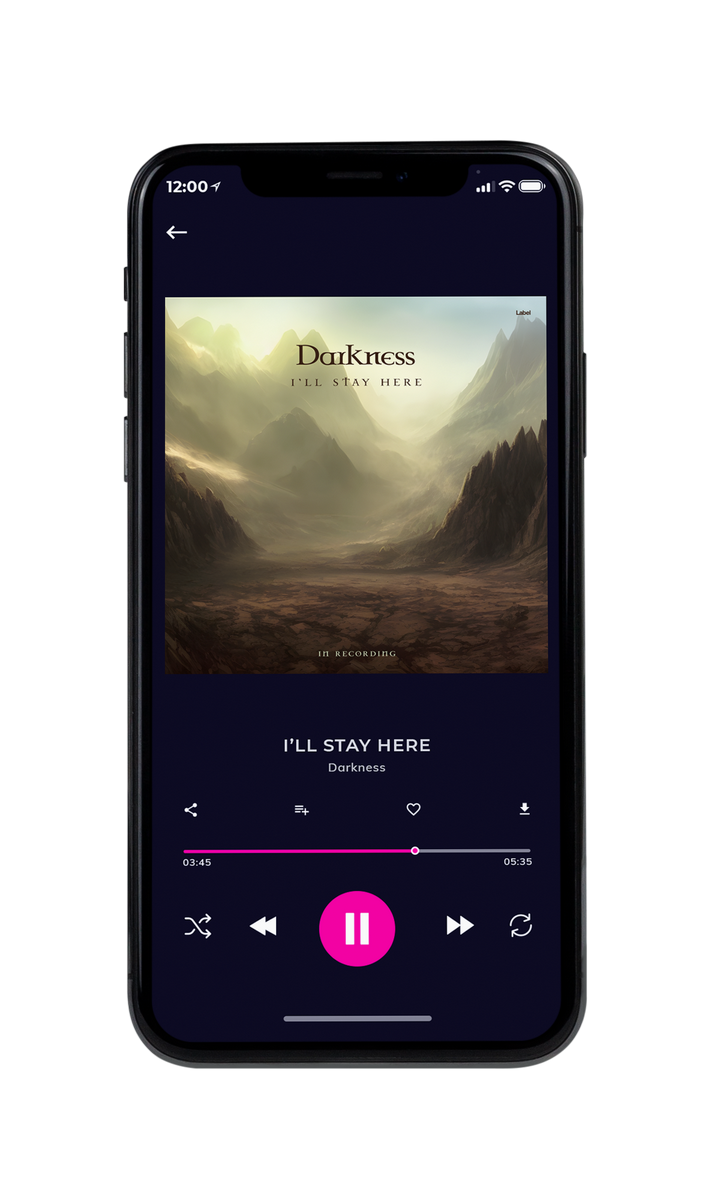 Tablet view of Premade Heavy Metal & Gothic Metal Album Cover - Mondo #23063 | AlbumArtZone*