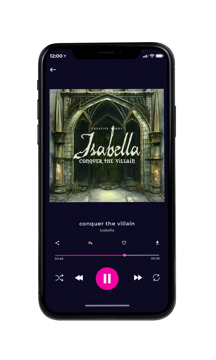 Tablet view of Premade Early Music Book Cover - Rangitoto #23075 | AlbumArtZone*