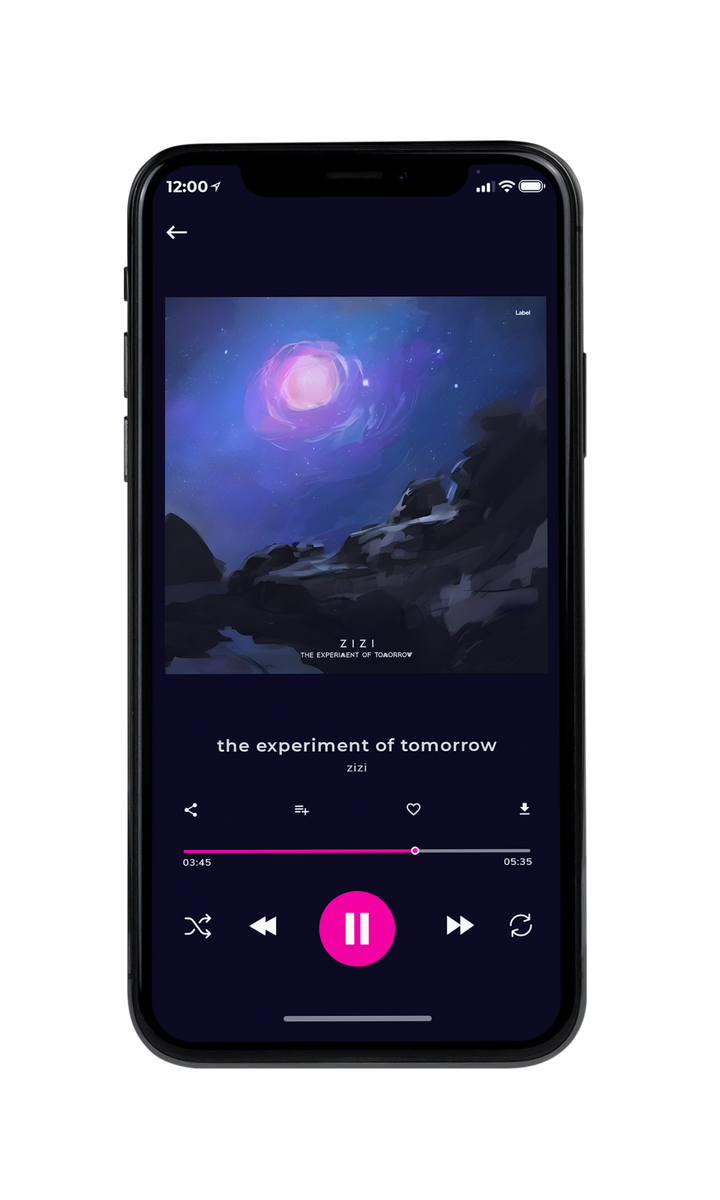 Tablet view of Premade EDM, House & Dub Album Cover - Ebony Clay #23115 | AlbumArtZone*