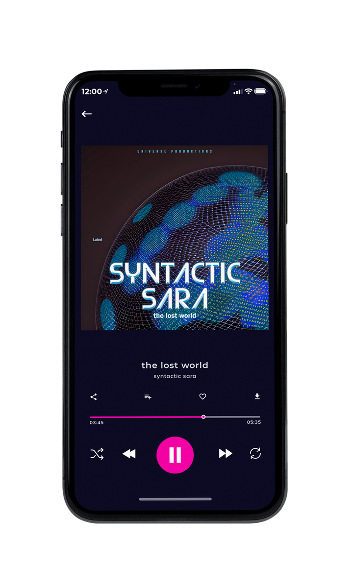 Tablet view of Premade EDM, House & Dub Album Cover - Ebony Clay #23129 | AlbumArtZone*