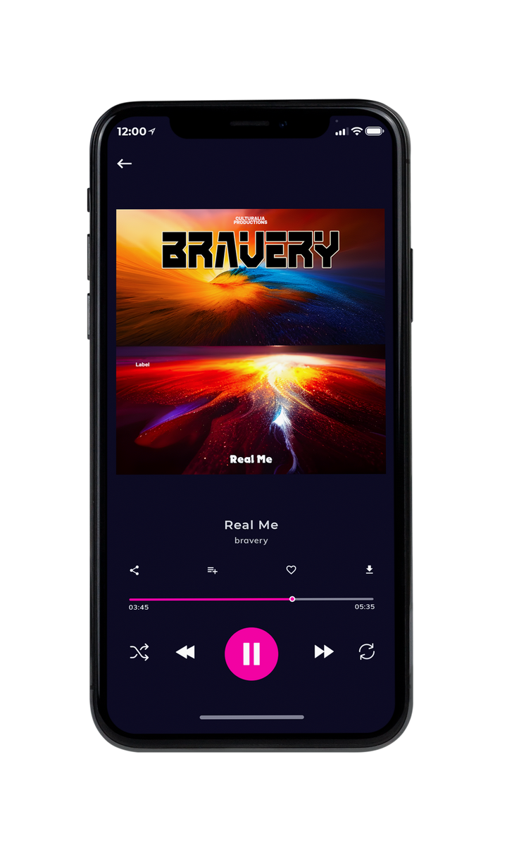 Tablet view of Premade Heavy Metal & Gothic Metal Album Cover - Burnt Sienna #23223 | AlbumArtZone*