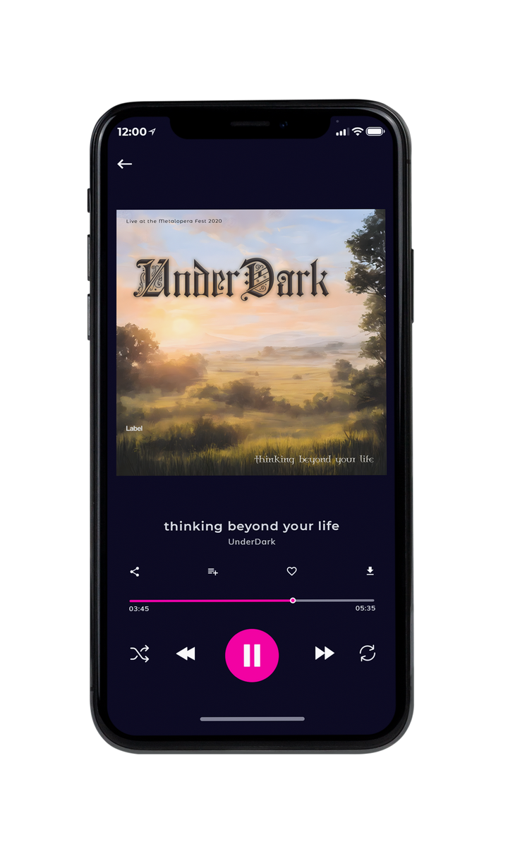 Tablet view of Premade Heavy Metal & Gothic Metal Album Cover - Akaroa #23309 | AlbumArtZone*