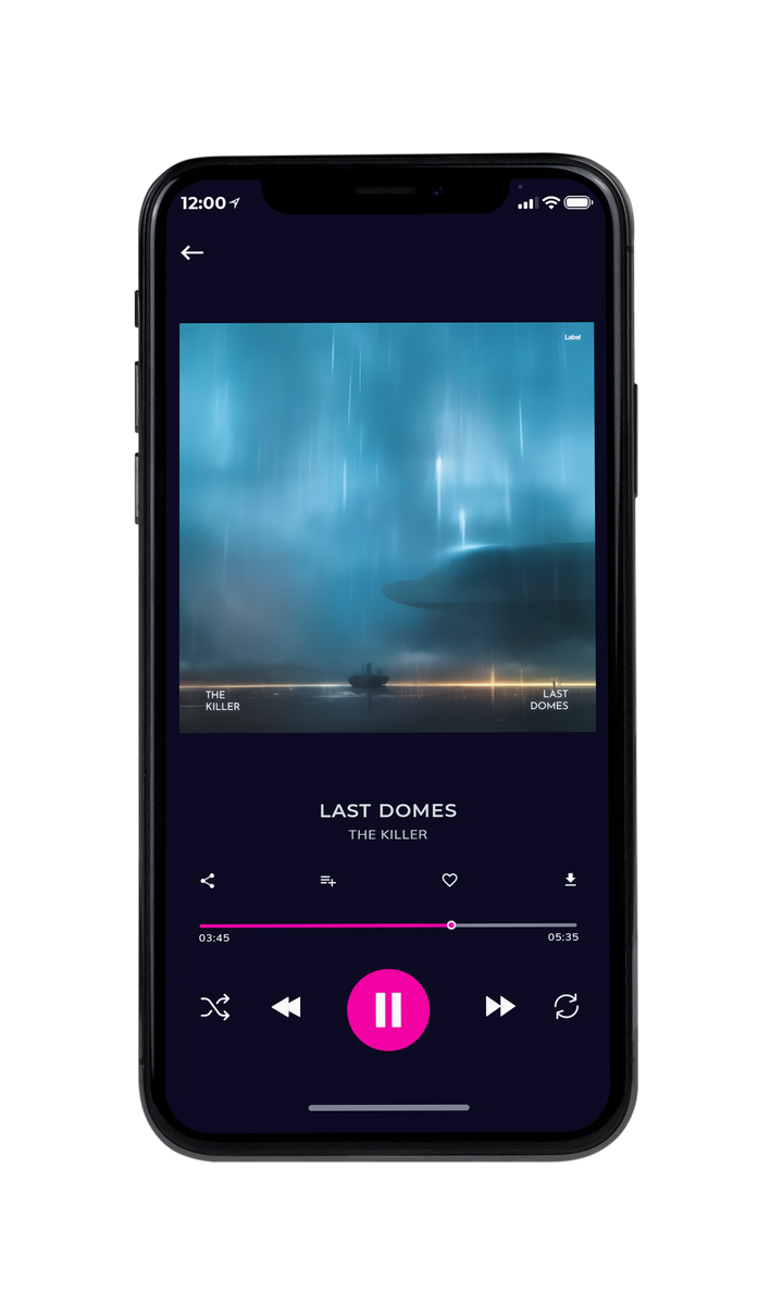 Tablet view of Premade Electronica & Ambient Album Cover - Horizon #23316 | AlbumArtZone*