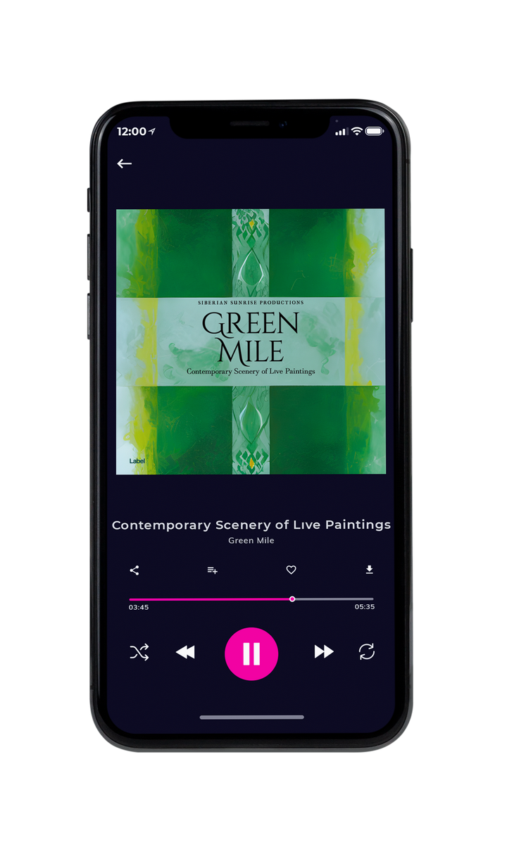 Tablet view of Premade Contemporary Music Book Cover - Hippie Green #23362 | AlbumArtZone*