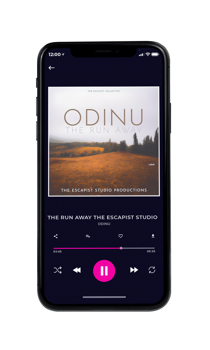 Tablet view of Premade Country & Acoustic Album Cover - Pampas #23400 | AlbumArtZone*