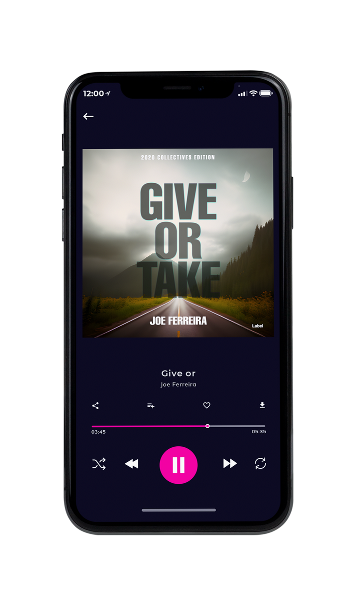 Tablet view of Premade Indie & Folk Music Album Cover - Taupe #23418 | AlbumArtZone*