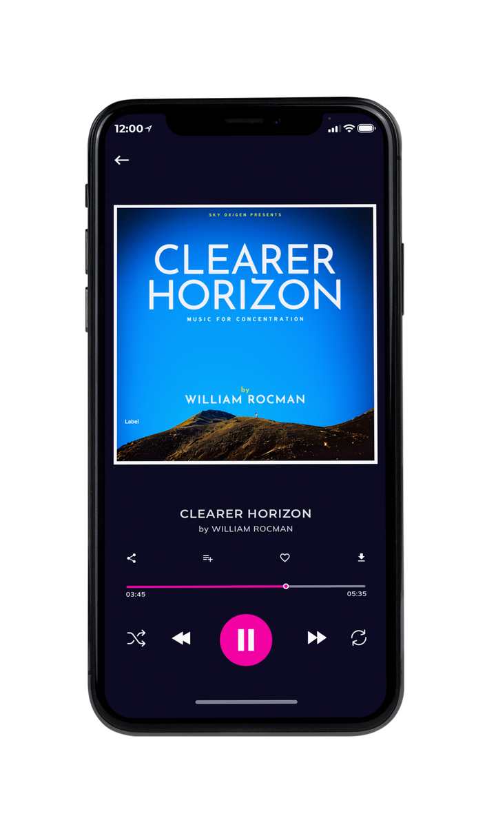 Tablet view of Premade Indie & Folk Music Album Cover - Curious Blue #23477 | AlbumArtZone*