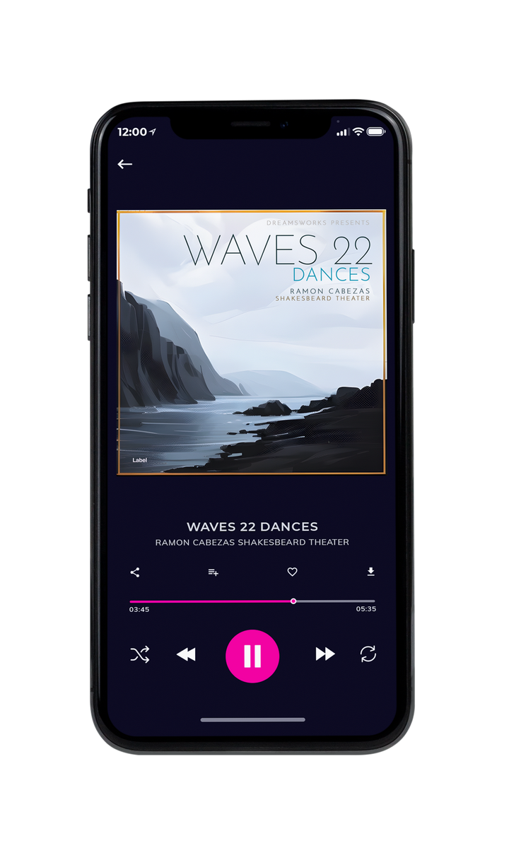 Tablet view of Premade Contemporary Music Album Cover - Geyser #23482 | AlbumArtZone*