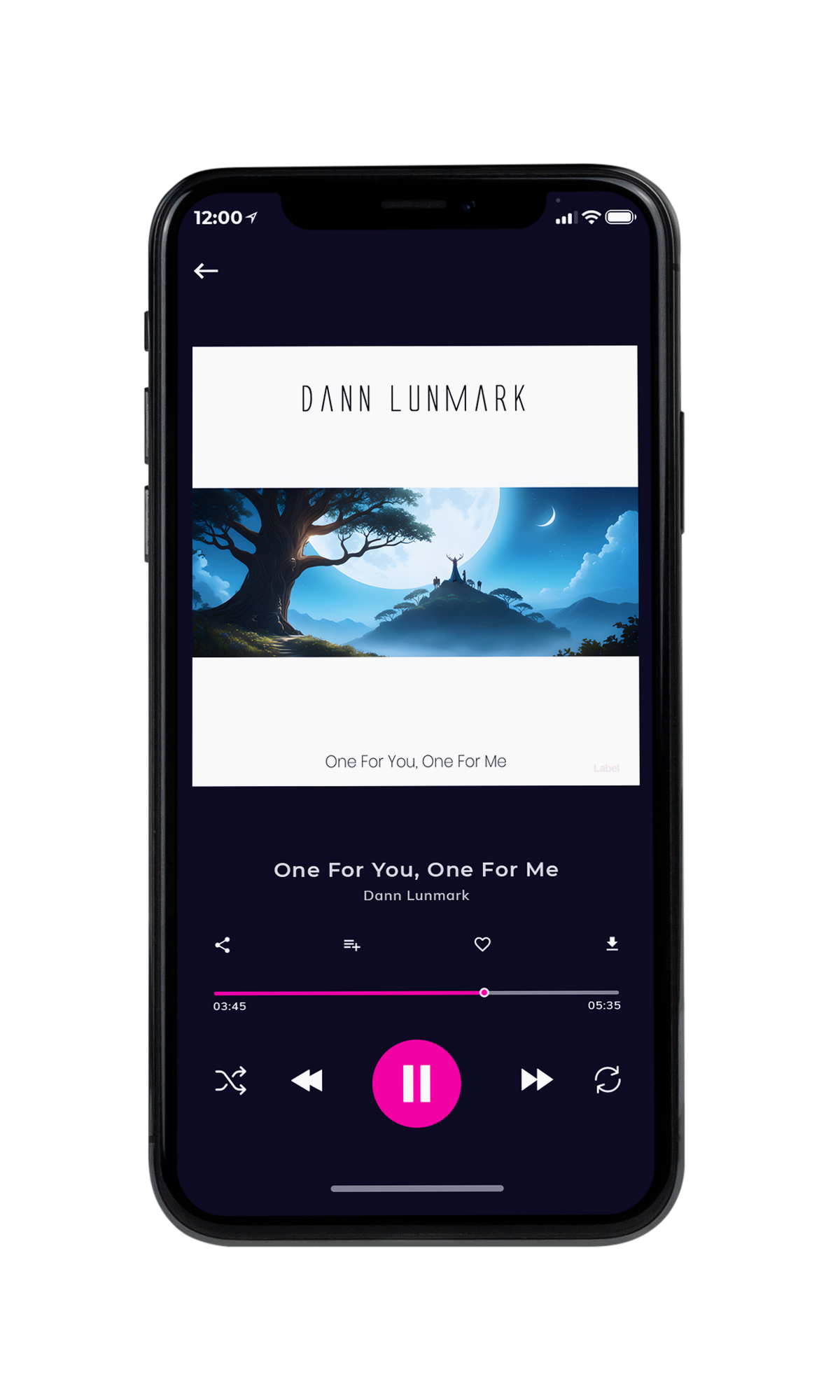 Tablet view of Premade Classical & Romantic Music Album Cover - Ebony Clay #23565 | AlbumArtZone*