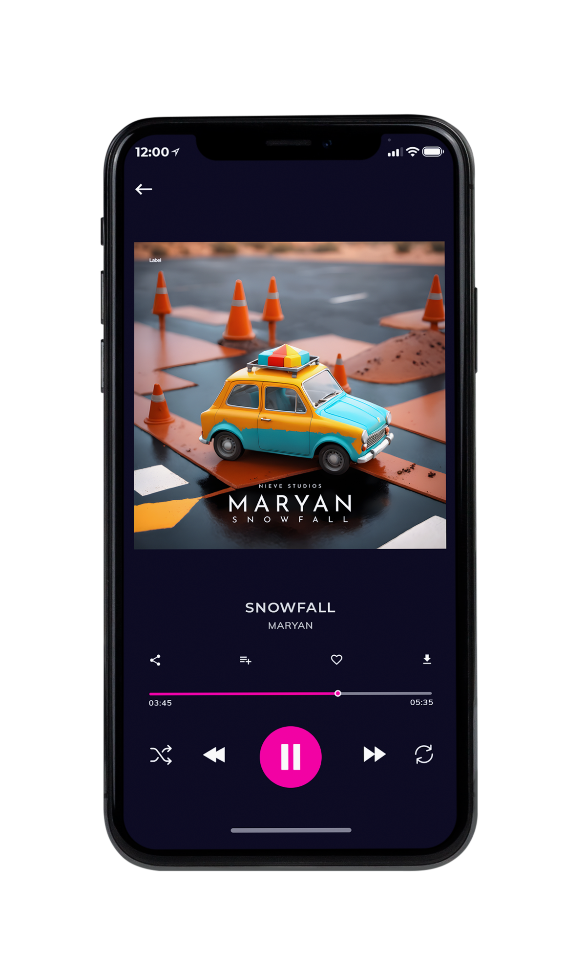 Tablet view of Premade Music for Children Album Cover - Sandstone #23572 | AlbumArtZone*