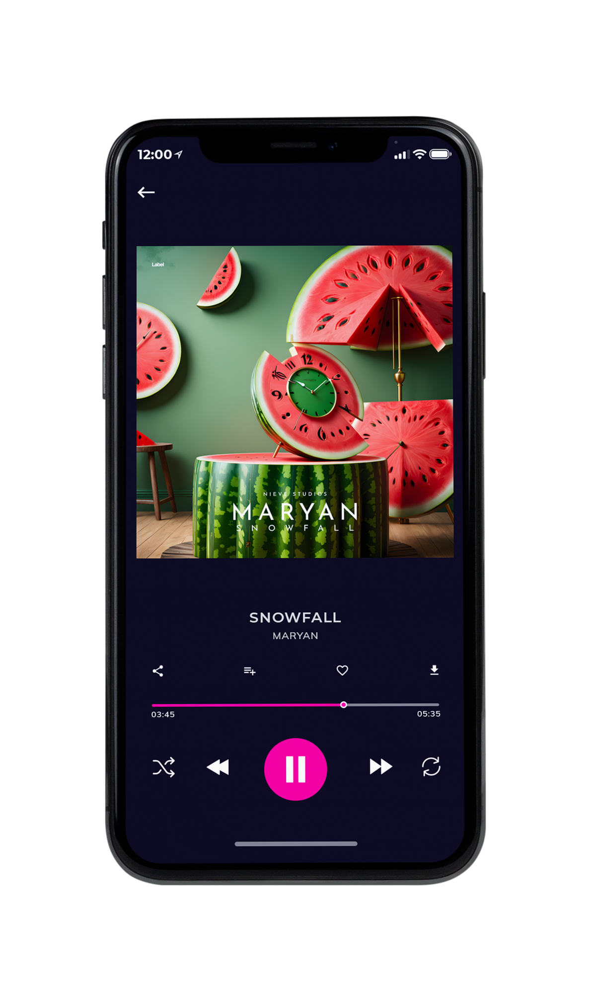 Tablet view of Premade Indie & Folk Music Album Cover - Avocado #23582 | AlbumArtZone*