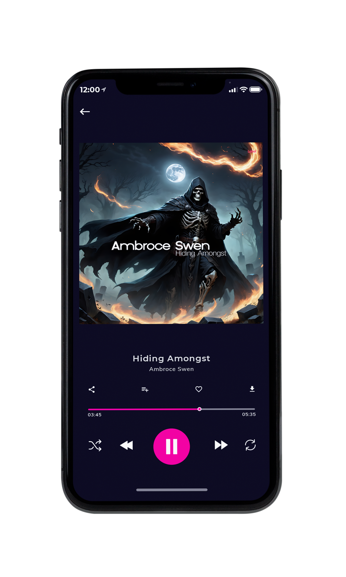 Tablet view of Premade Heavy Metal & Gothic Metal Album Cover - Shark #23599 | AlbumArtZone*