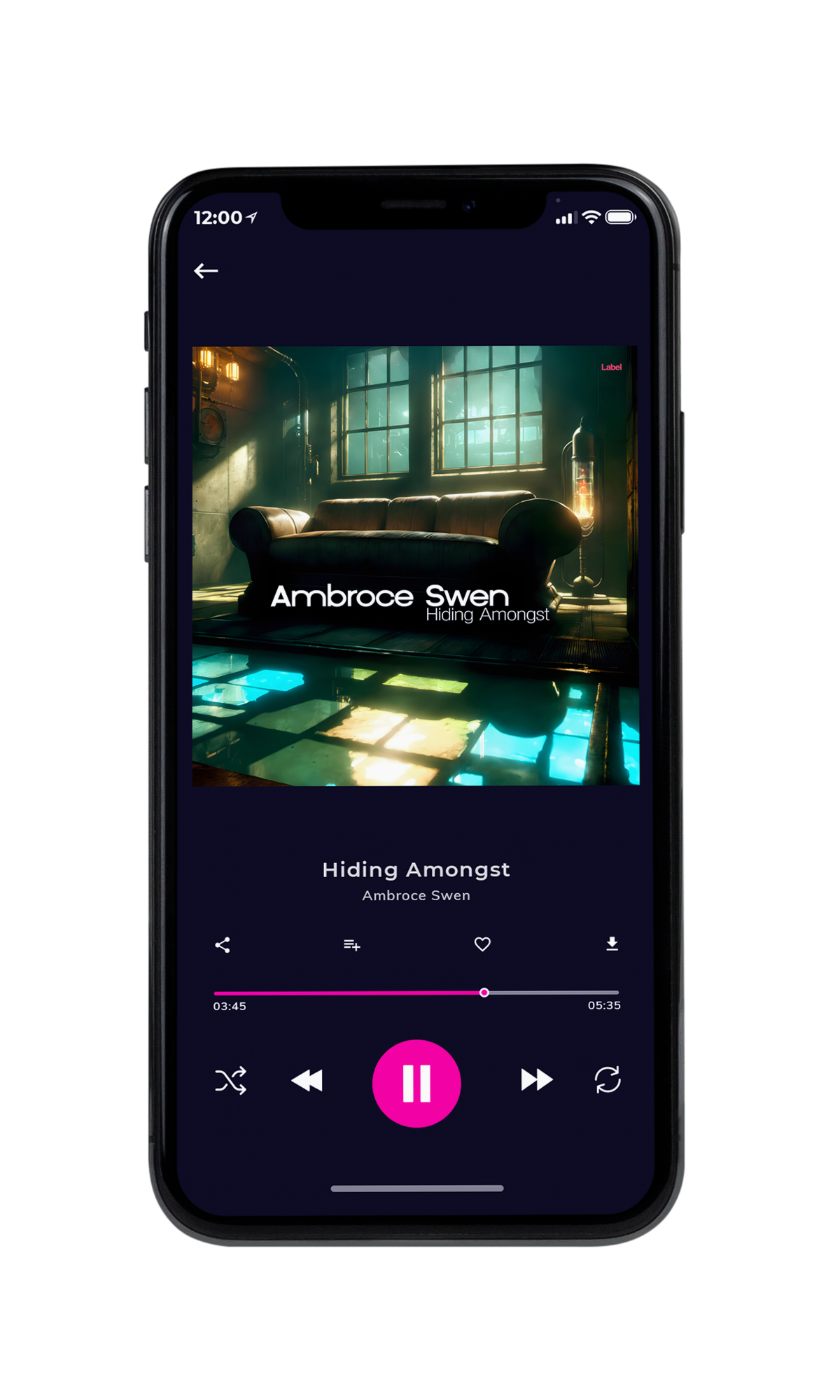 Tablet view of Premade Podcast Album Cover - Log Cabin #23609 | AlbumArtZone*