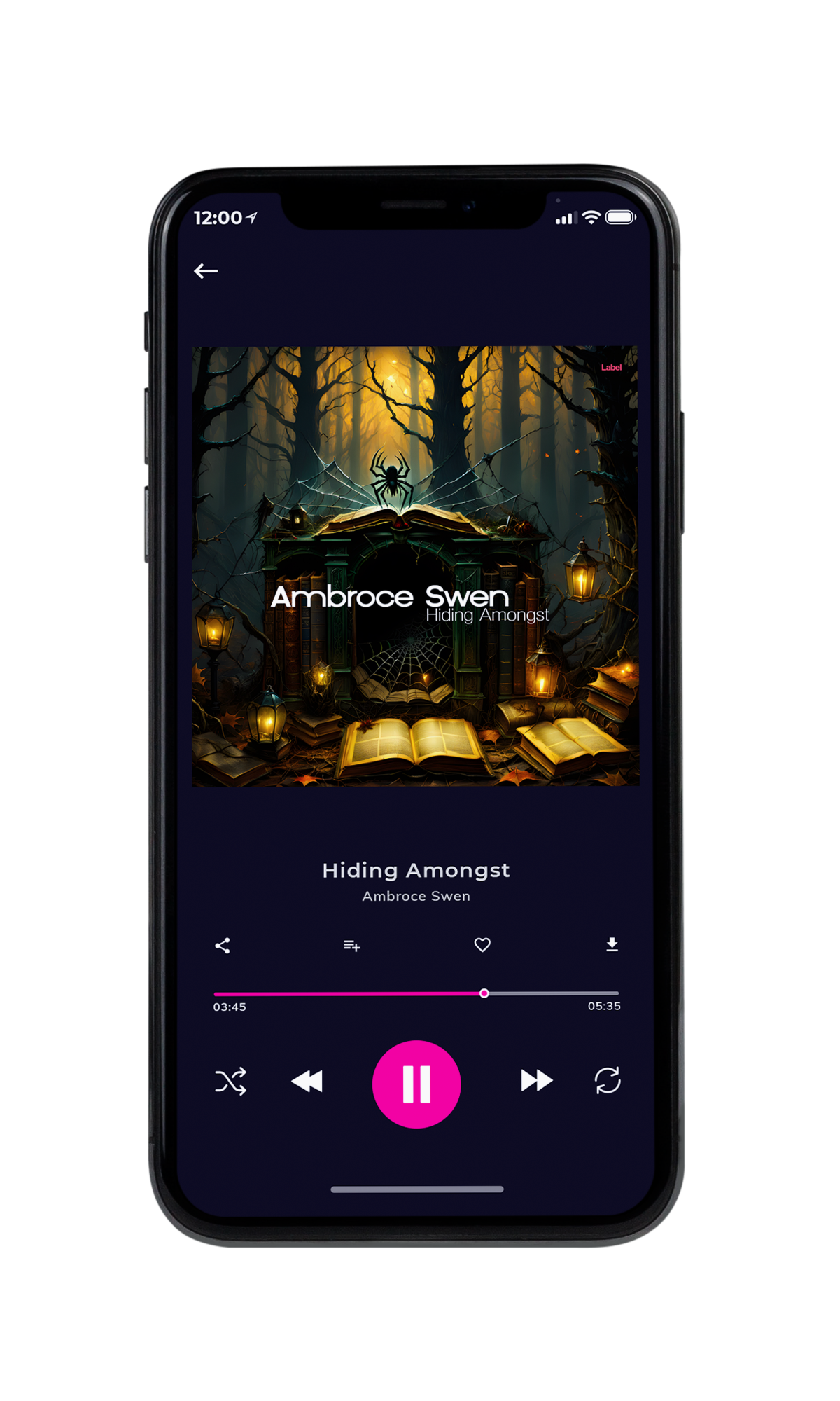 Tablet view of Premade Podcast Album Cover - Rangoon Green #23615 | AlbumArtZone*