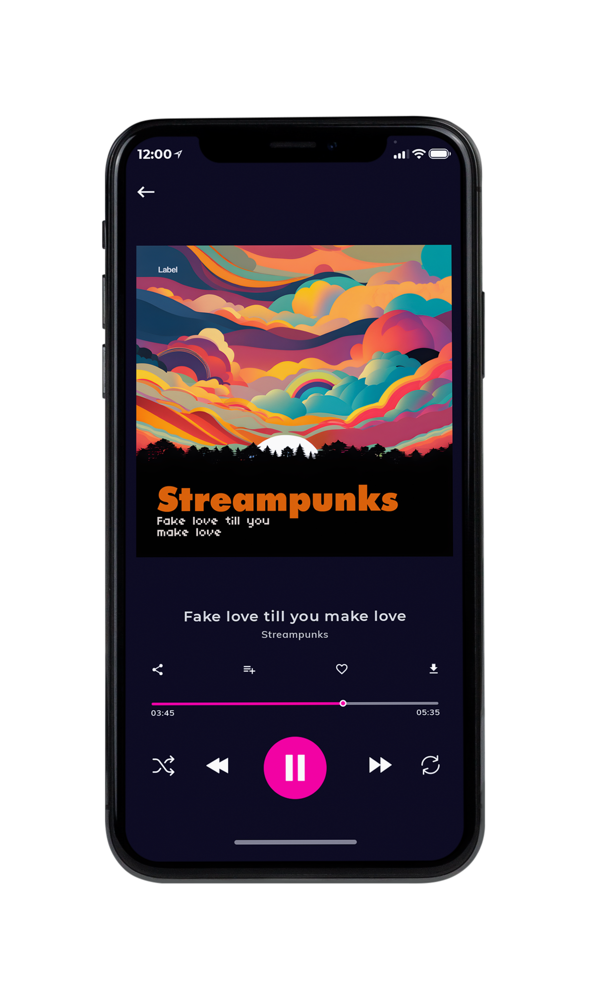 Tablet view of Premade Rock,Punk & Alternative Album Cover - Burnt Sienna #23634 | AlbumArtZone*