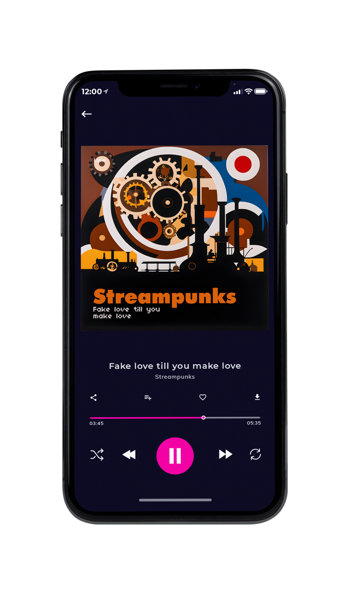 Tablet view of Premade Rock,Punk & Alternative Album Cover - Oil #23637 | AlbumArtZone*
