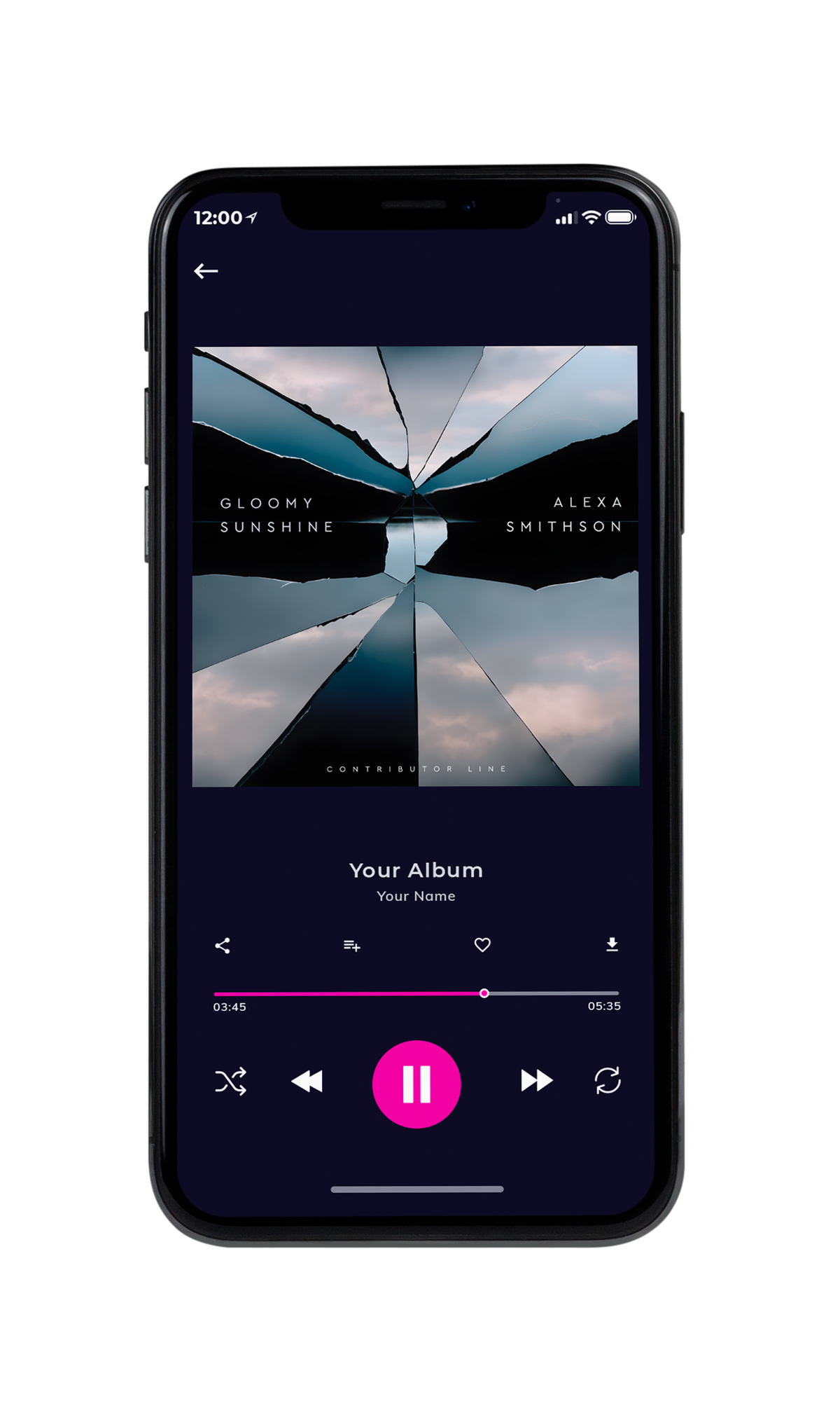 Tablet view of Premade Pop Album Cover - Outer Space #23643 | AlbumArtZone*