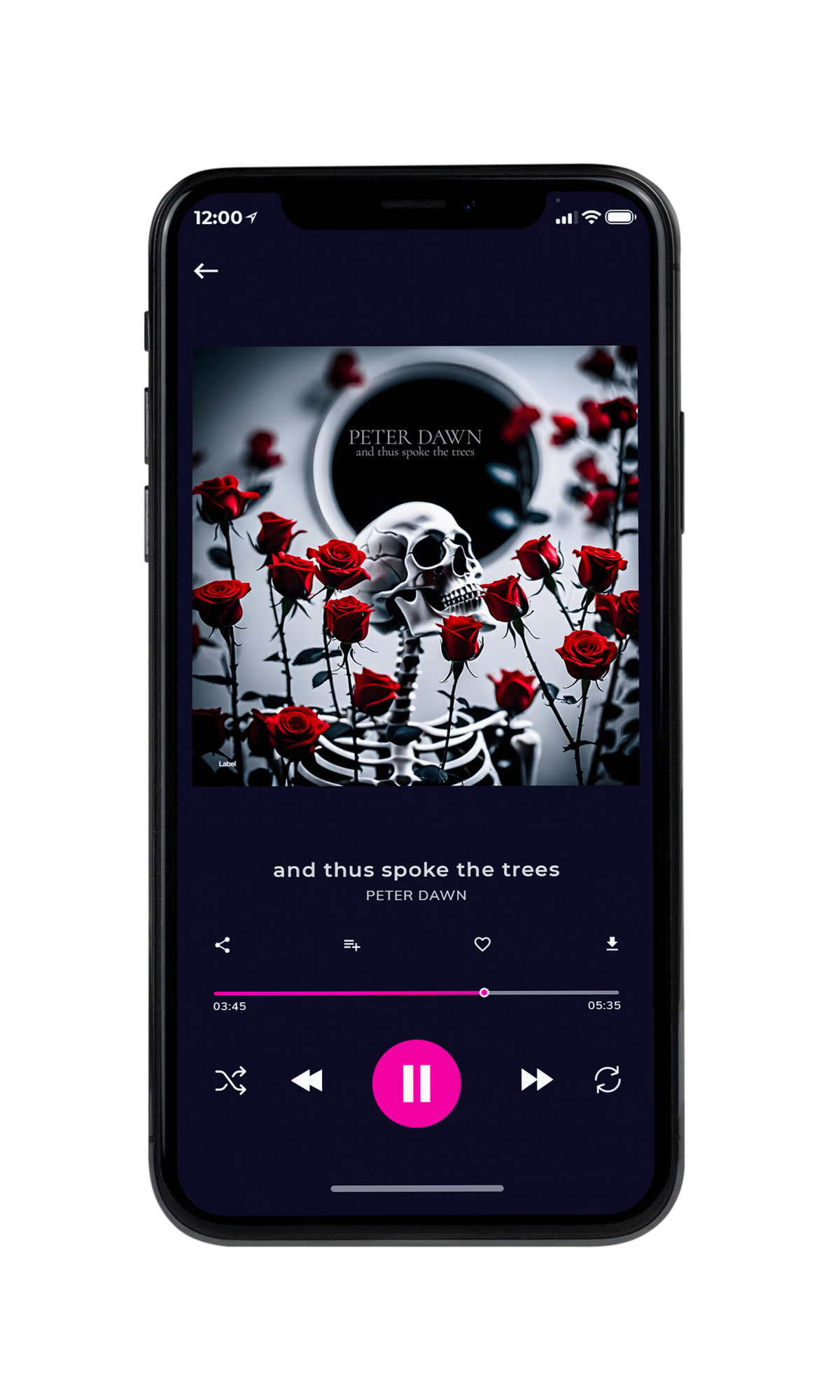 Tablet view of Premade Heavy Metal & Gothic Metal Album Cover - Cold Turkey #23669 | AlbumArtZone*