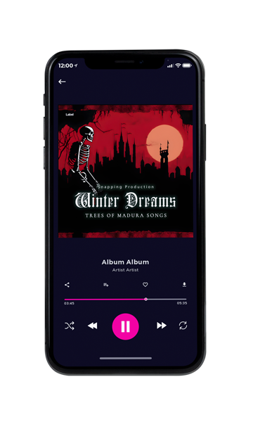 Tablet view of Premade Heavy Metal & Gothic Metal Album Cover - Night Rider #23726 | AlbumArtZone*