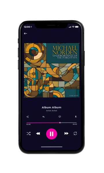 Tablet view of Premade Early Music Album Cover - Outer Space #23778 | AlbumArtZone*