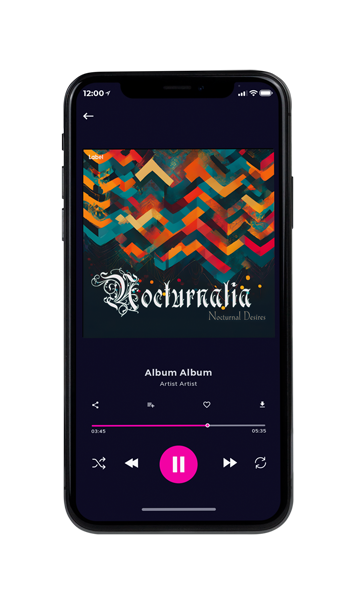 Tablet view of Premade Contemporary Music Book Cover - Raw Sienna #23780 | AlbumArtZone*