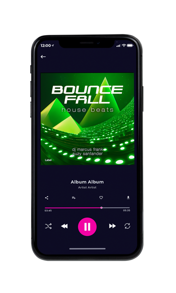 Tablet view of Premade Dance & House Album Cover - Dark Fern #23795 | AlbumArtZone*