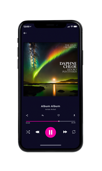 Tablet view of Premade Electronica & Ambient Book Cover - Rangitoto #23808 | AlbumArtZone*
