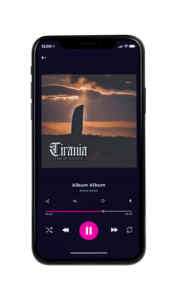 Tablet view of Premade Indie & Folk Music Album Cover - Tundora #23853 | AlbumArtZone*
