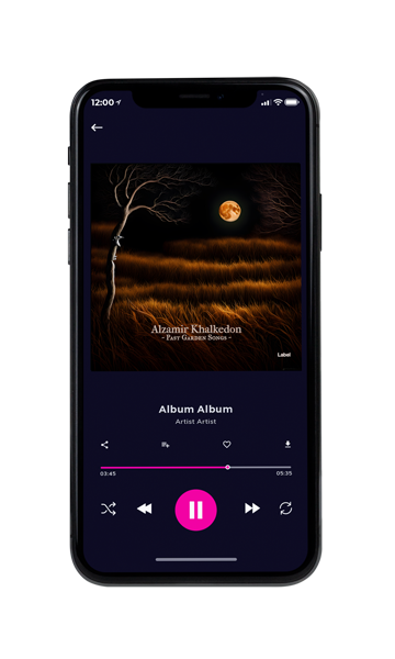 Tablet view of Premade Country & Acoustic Album Cover - Asphalt #23894 | AlbumArtZone*