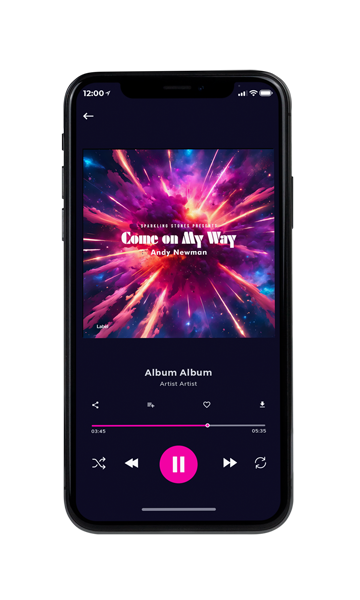 Tablet view of Premade Pop Album Cover - Grape #23934 | AlbumArtZone*