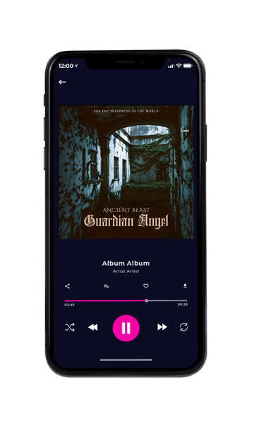Tablet view of Premade Electronica & Ambient Album Cover - Zeus #23940 | AlbumArtZone*