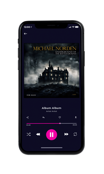 Tablet view of Premade Electronica & Ambient Book Cover - Woodsmoke #23946 | AlbumArtZone*