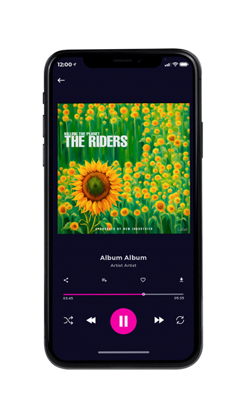 Tablet view of Premade Indie & Folk Music Book Cover - Apple #23956 | AlbumArtZone*