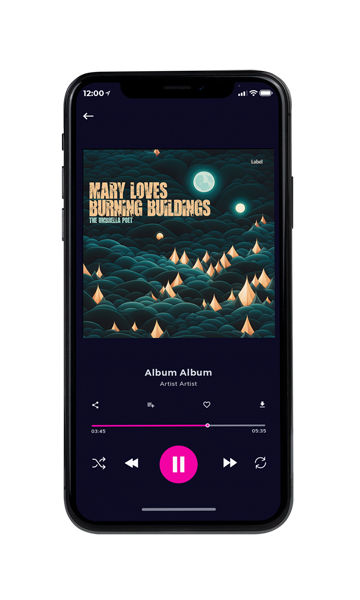 Tablet view of Premade Pop Album Cover - Outer Space #23961 | AlbumArtZone*