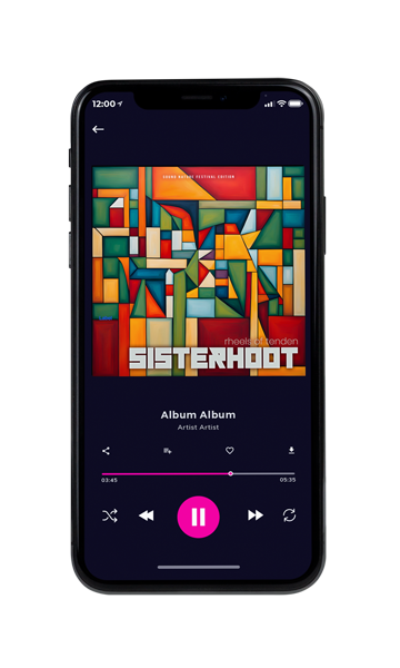 Tablet view of Premade EDM, House & Dub Album Cover - Raw Sienna #23965 | AlbumArtZone*