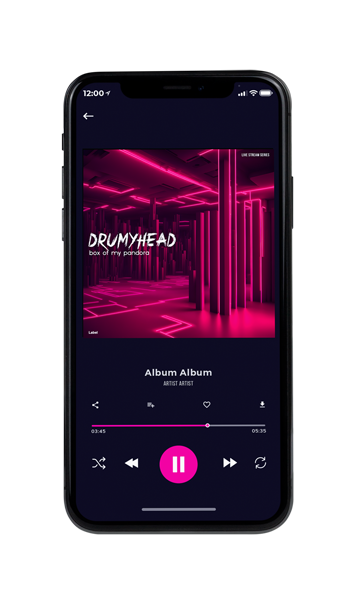 Tablet view of Premade Dance & House Album Cover - Jacaranda #24010 | AlbumArtZone*